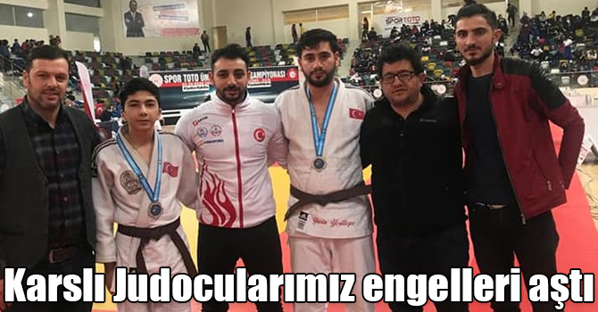 Karslı Judocularımız engelleri aştı