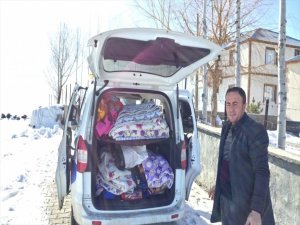 Karlıova'dan Elazığ depremzedelerine yardım