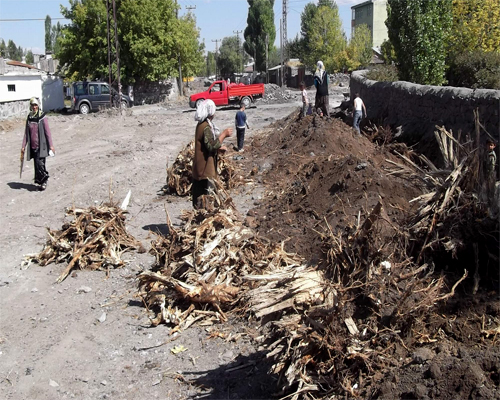 Kars'ta Kışa Hazırlık Başladı