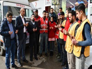 Doğubayazıt'tan Elazığ'daki depremzedelere yardım
