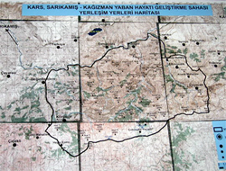 Kars'ta Yaban Hayatı Geliştirme Sahası Toplantısı Yapıldı