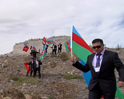 Azerbaycan UDM Heyeti Kars'ta