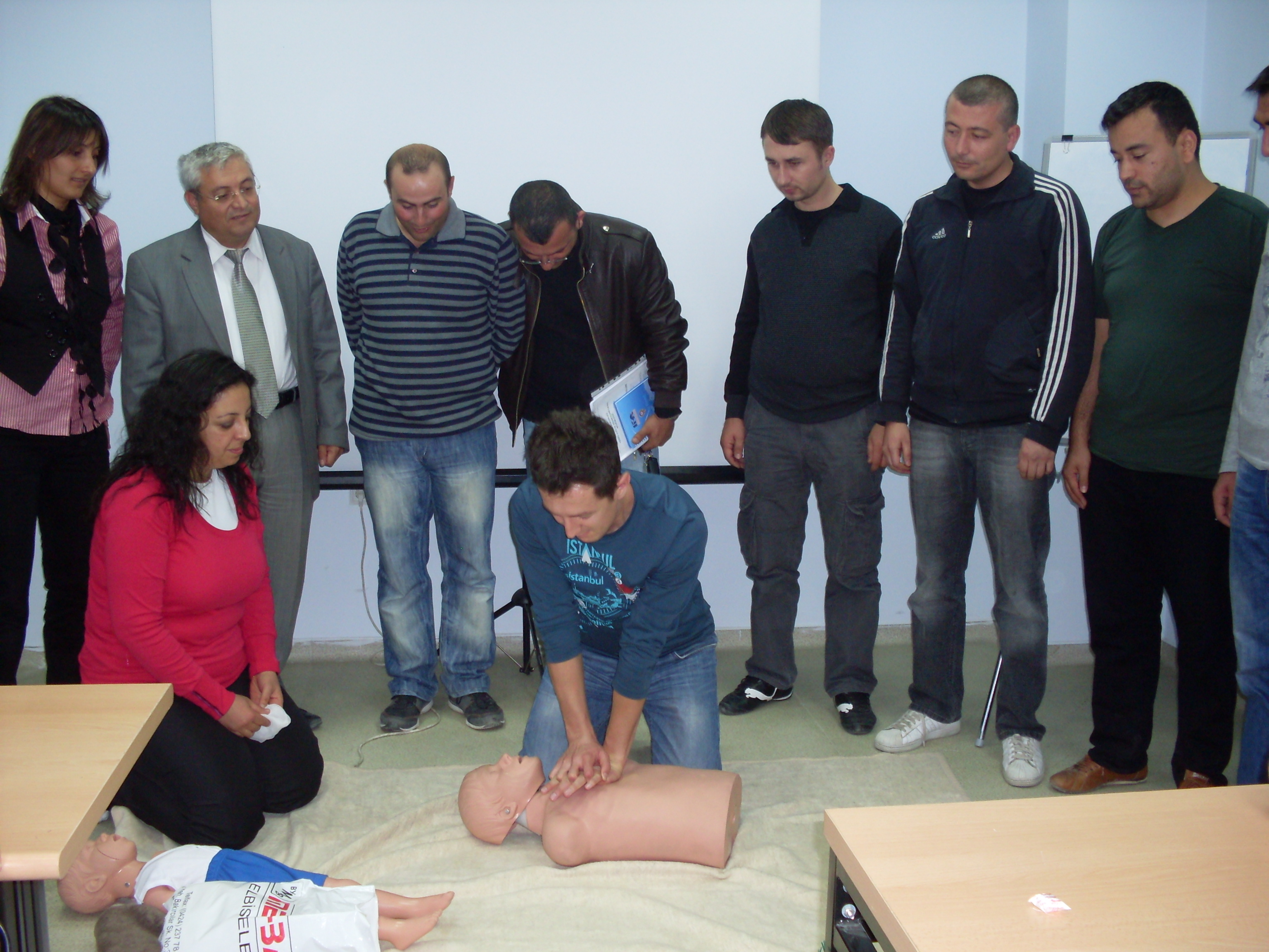 Kars Emniyeti'nde İlk Yardım Eğitimi