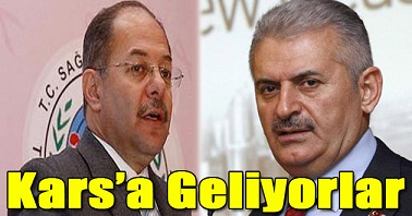 Bakanlar Kars'a Geliyorlar...