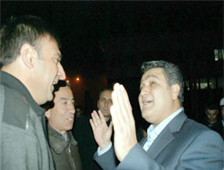 Dolmuşçuların eylemini Emniyet Müdürü önledi
