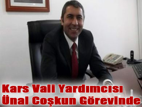 Ünal Coşkun, yeni görevine başladı.