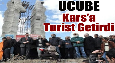 "UCUBE" KARS'a turist getirdi.