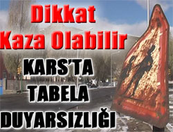 Kars'ta Tabela Duyarsızlığı