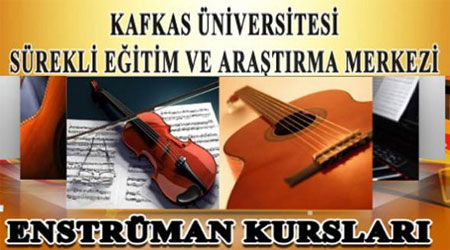 KAÜ’de Enstrüman kursu