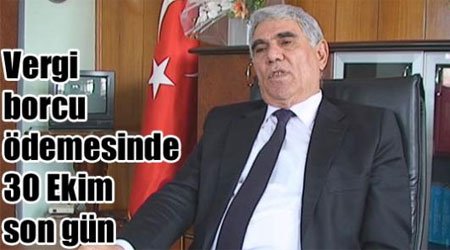 Vergi borcu ödemesinde 30 Ekim son gün