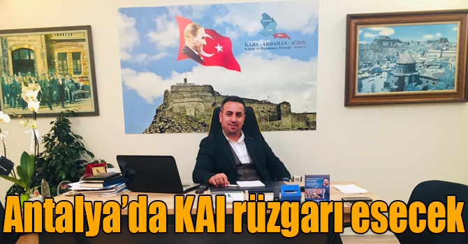 Antalya’da Kars-Ardahan-Iğdır rüzgarı esecek