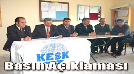 KESK Basın Açıklaması yaptı