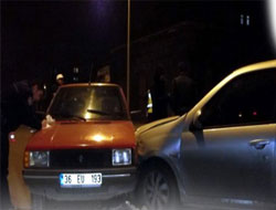 Kars'ta Trafik Kazası