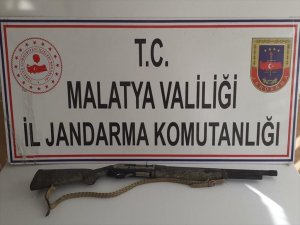 Malatya'da av tüfeği çalan 3 çocuk yakalandı