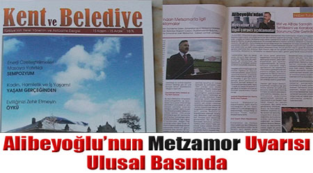 Alibeyoğlu'nun nükleer uyarısı ulusal basında