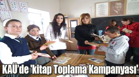 Sarıkamış Beden Eğitimi ve Spor Yüksekokulu'ndan 'kitap Toplama Kampanyası'