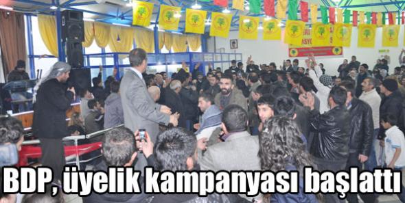 Kars'ta BDP, üyelik kampanyası başlattı