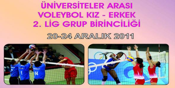 Üniversitelerarası Voleybol 2. Lig Grup Maçları Artvin’de yapılacak.