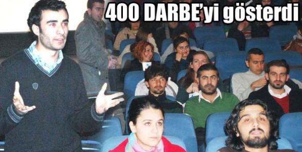 Kars Sinema Topluluğu, 400 DARBE’yi gösterdi