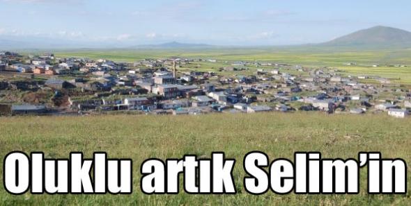Kağızman Oluklu Köyü resmen Selim’e bağlandı