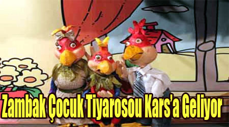 Zambak Çocuk Tiyatrosu Kars'a Geliyor