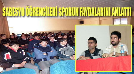 SABESYO Öğrencileri Spor'u Anlattı