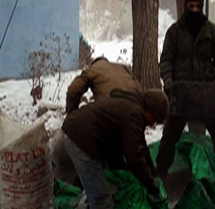 Kars'ta Hava Soğuk,Çocuklar Perişan