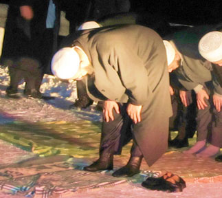 Mahmud Efendi cemaati mensupları Kars'ta