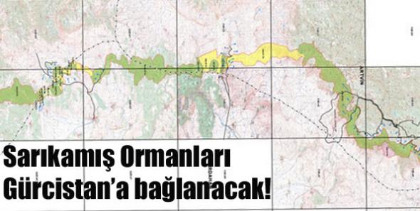 Kars Sarıkamış Ormanlarını Gürcistan’a Bağlayacak.