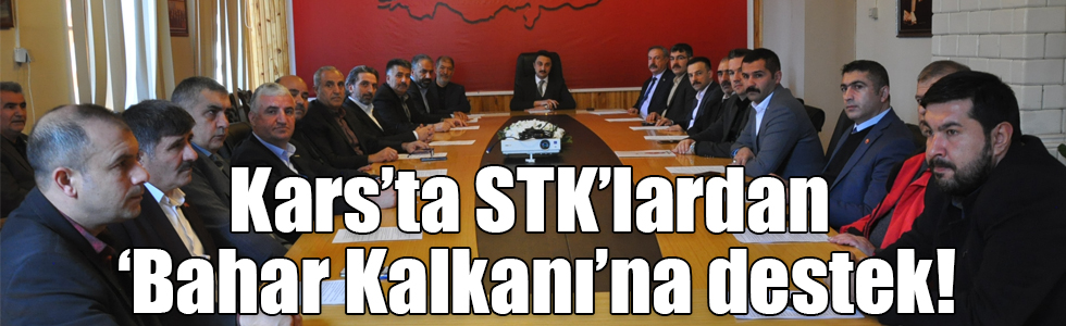 STK’lardan ‘Bahar Kalkanı’na destek!