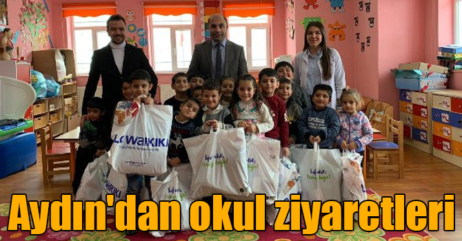 Kağızman İlçe Milli Eğitim Müdürü Aydın'dan okul ziyaretleri