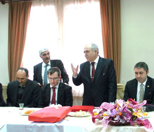 Mesai arkadaşları Budak’a veda etti