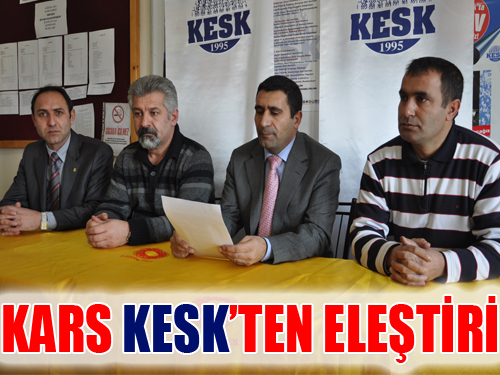 Kars Kesk'ten Eleştiri
