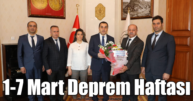 1-7 Mart Deprem Haftası