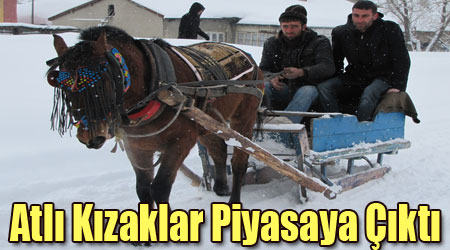 Atlı Kızaklar Piyasaya Çıktı