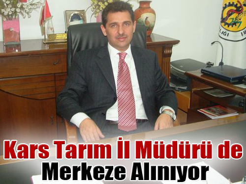 Tarım İl Müdürü Görevden Alınıyor
