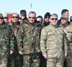 Kars'ta Tatbikat Başladı