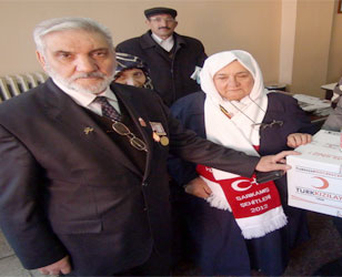 Kızılay Kars Şubesinden Yardım
