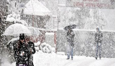 Kars'ta Okullar Tatil edildi