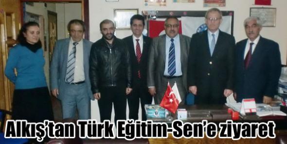 Alkış’tan Türk Eğitim-Sen’e ziyaret