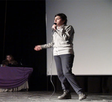 Kars'ta Şiir okuma yarışması