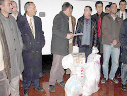 Kars’tan kaşar götürüldü