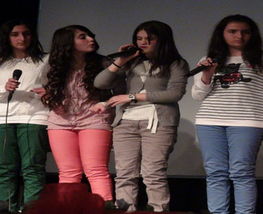 Kars Anadolu Öğretmen Lisesi öğrencilerinden Öğretmen okullarının kuruluş etkinliği