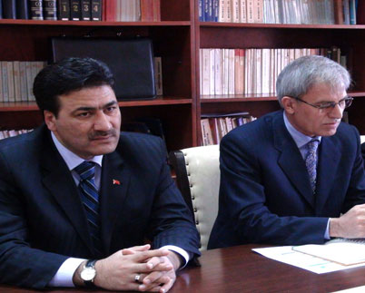 Milli Eğitim Müdürü Alkış basınla kahvaltıda bir araya geldi