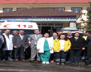 Hayırsever Vatandaş, Sarıkamış Devlet Hastanesine Ambulans bağışladı