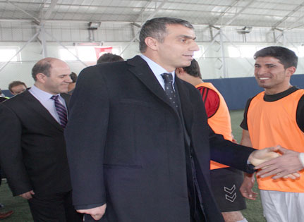 Kars'ta Halı Saha Turnuvası