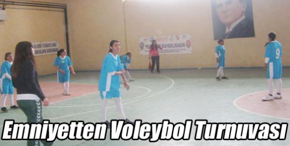 Kağızman Emniyetinden Voleybol Turnuvası