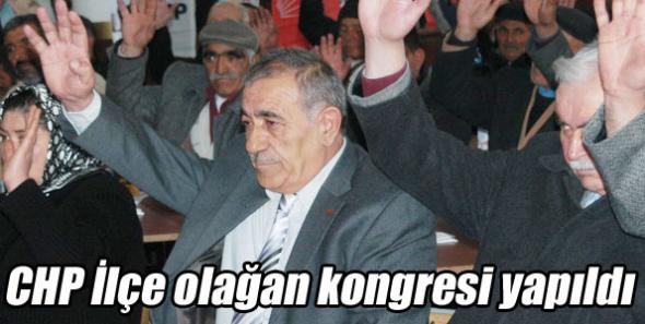 Sarıkamış’ta CHP İlçe olağan kongresi yapıldı