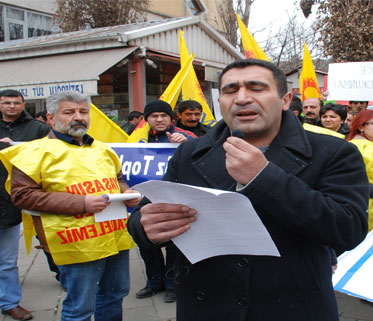 Kars'ta Yine Protesto!..