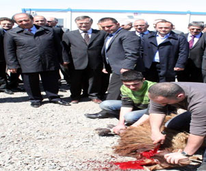Kars Karayolları Yeni bir Şantiye Açtı